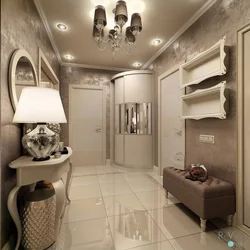 Corridor design in a two-room apartment