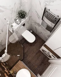 Дизайн Ванной Комнаты С Туалетом И Стиральной Машиной И Душем