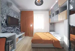 Bedroom 3 by 4 meters photo