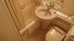 Дизайн ванной комнаты с сидячей ванной