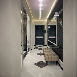 Floor Design In A Small Hallway Photo