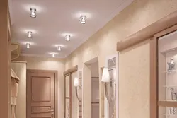 Светильники на натяжные потолки фото расположение в прихожей