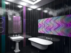 Photo Of Bathtub With 3D Panels