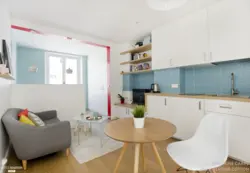 Kitchen interior in studio 25