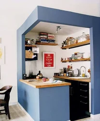 Маленькое пространство кухни дизайн фото