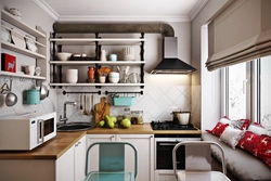 Small kitchen space design photo