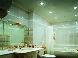 Photo Of Suspended Ceiling In The Bath
