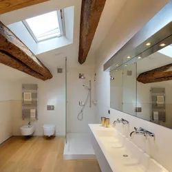 Bath Wooden Ceiling Photo
