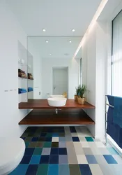 Bathroom flooring design