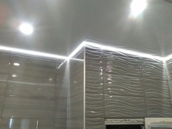 Suspended Ceilings With Lighting In The Bathroom Photo