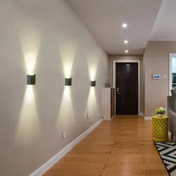 Modern Sconces In The Hallway Photo