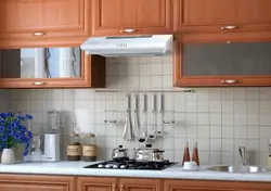 How to attach a hood in the kitchen photo