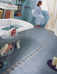 Линолеум ваннасының фотосы