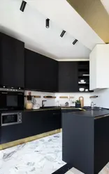 Kitchen Design Dark Tiles