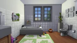 Sims 4 Дизайнындағы Ванна