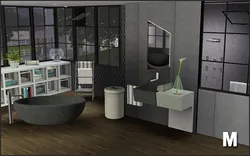 Sims 4 Дизайнындағы Ванна