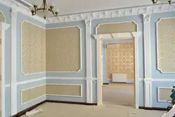 Дизайн гостиной фото лепнина в интерьере