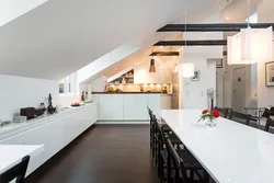 Sloping Ceiling Kitchen Design