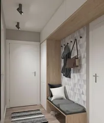 Photo Of The Interior Of The Hallway In The Studio Apartment