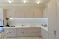 Beige Kitchen With Light Countertop Photo