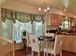 Curtain Design For A Small Kitchen In A Modern Style
