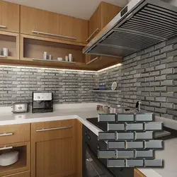 Kitchen Design With Brick Splashback