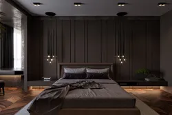 Light Dark Bedroom Design