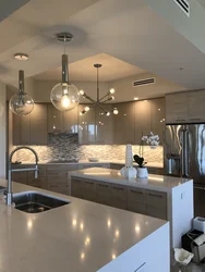 Lighting Options For Kitchen Living Room With Suspended Ceilings Photo