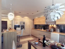 Lighting options for kitchen living room with suspended ceilings photo