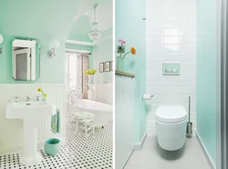 Сочетание цветов в ванной комнате фото если нет