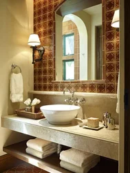Mediterranean style bath design