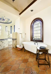 Дизайн ванна средиземноморский стиль