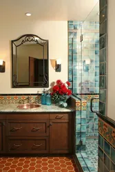 Mediterranean style bath design