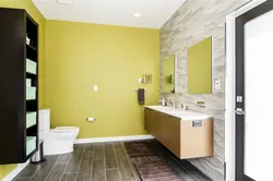 Combination Of Colors In The Interior Photo In The Bathroom