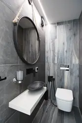 Гигиенический душ в ванной в интерьере