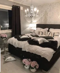 Black bedroom photo