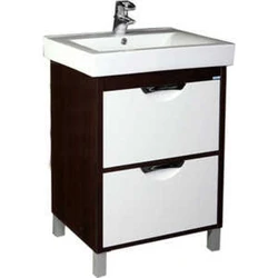 Cabinet with bathroom sink 50 cm photo