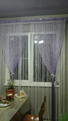 Thread Curtains In The Kitchen Real Photos