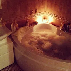 Bath foam real photo