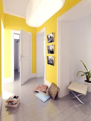 Hallway design color combination