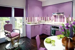 What Colors Goes With Lilac In The Kitchen Interior