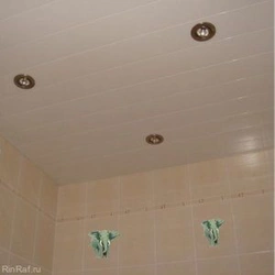 Plastic ceilings bath photo