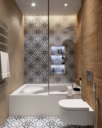 Square bath design photo