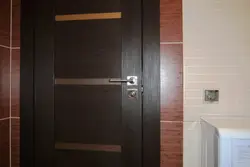 Photo of the bathroom door