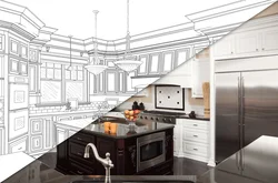 Kitchen Interior Background