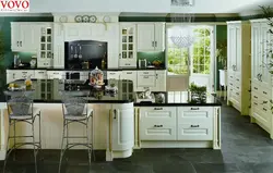 Kitchen interior background