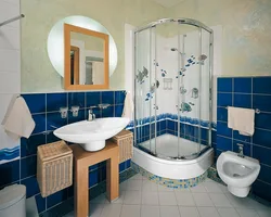 Bathroom tiles photo booth