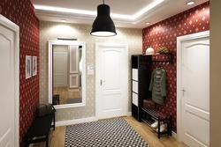 Wallpaper For A Small Hallway And Corridor Photo Ideas