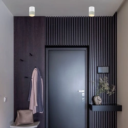Hallway Design In Black Colors