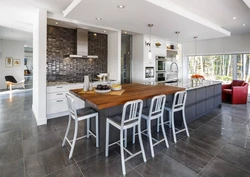 Modern Kitchen Floor Design
